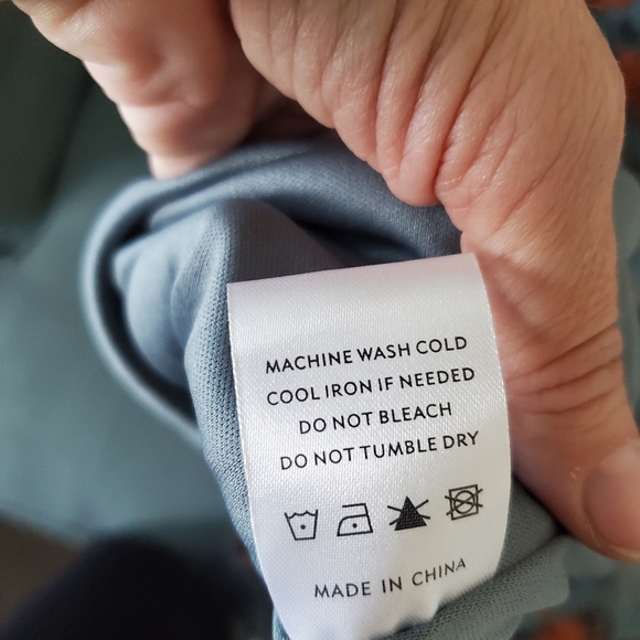 Baltic born rust and teal dress,  xl - Picture 10 of 15